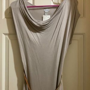 Brand new, never worn belted dress